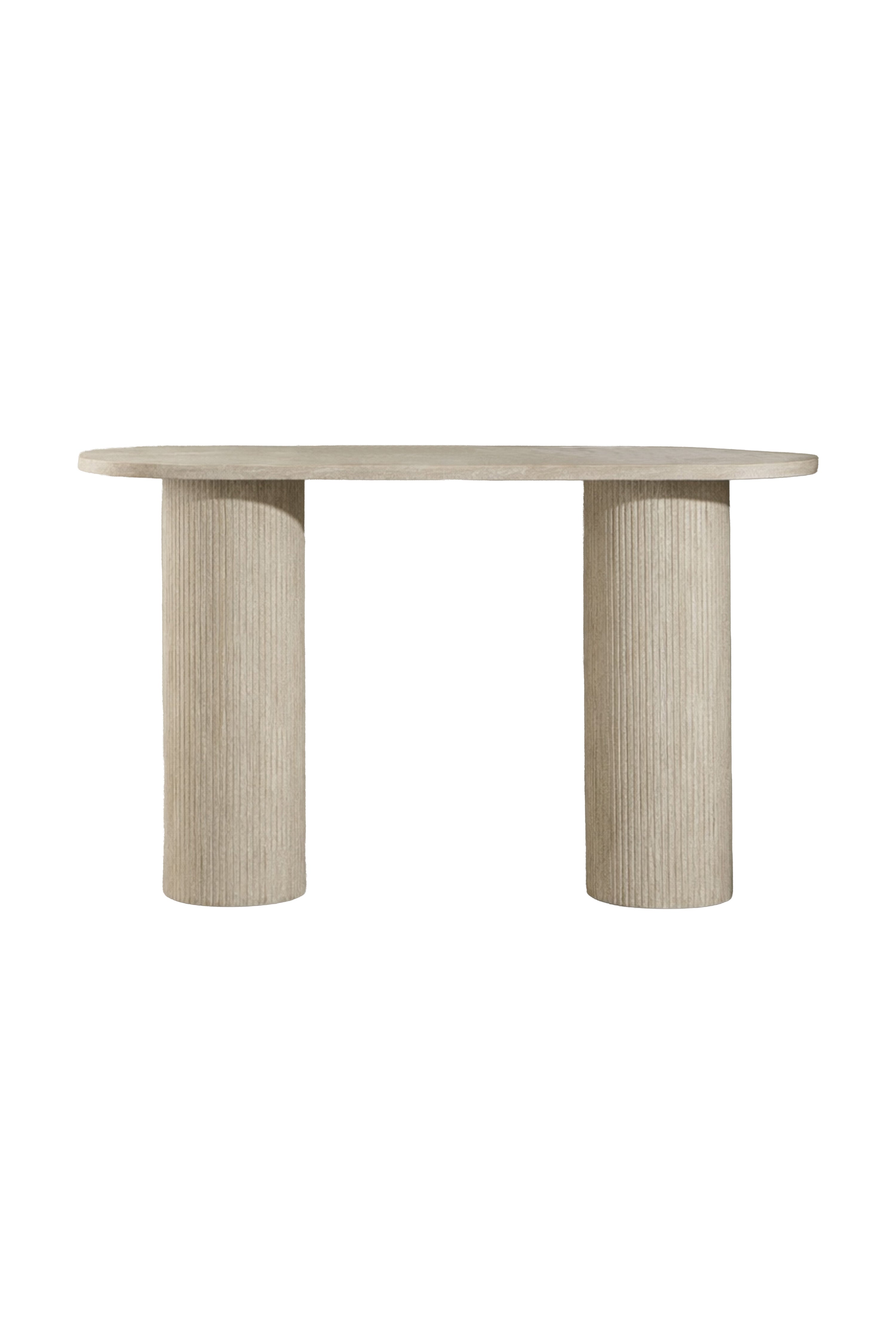 Rebellenclub Junon Sidetable - Travertin