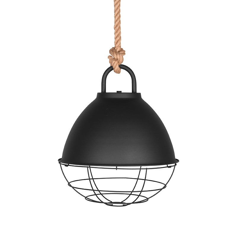 LABEL51 Hanglamp Korf - Zwart Metaal - 38x38x45cm