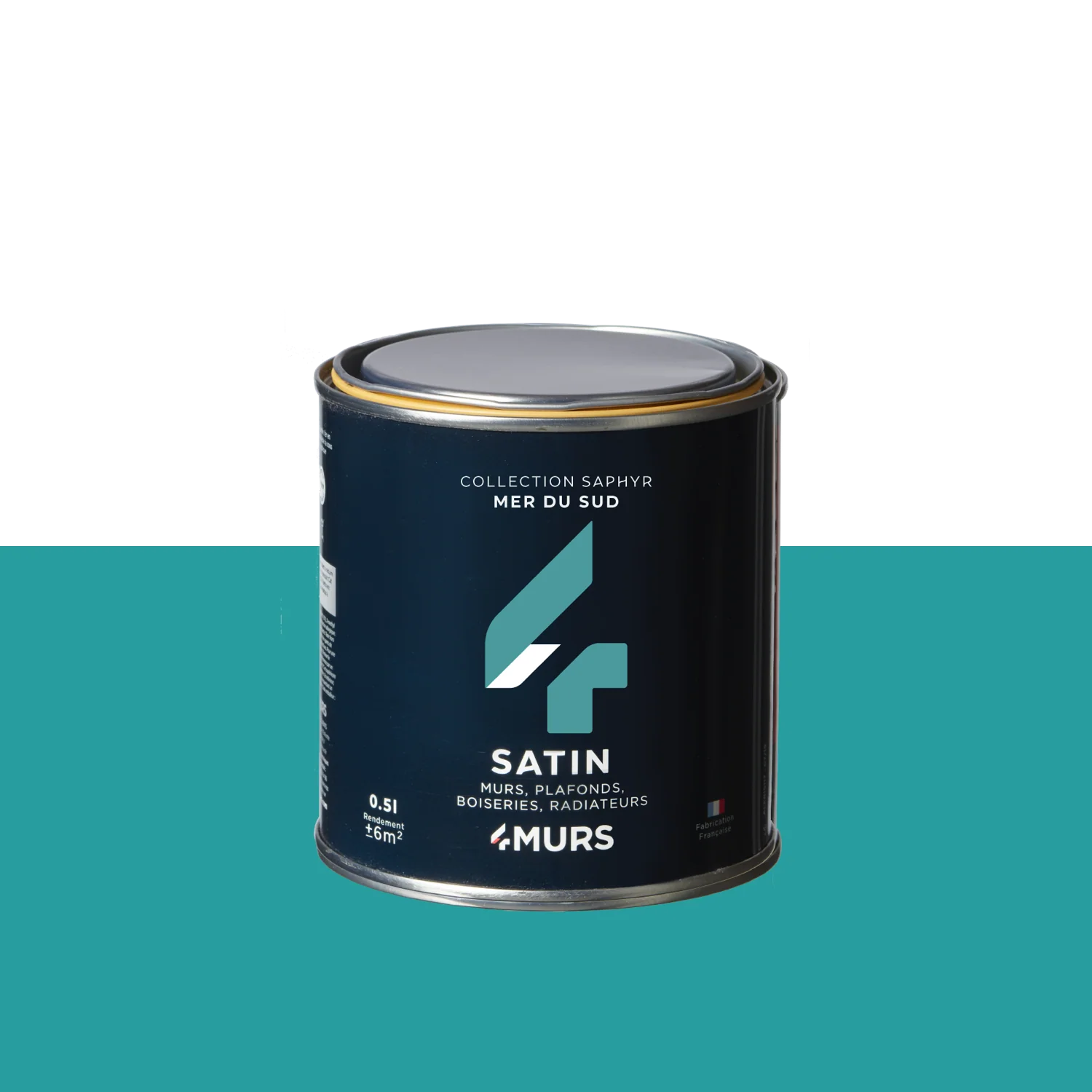 Saphyr Peinture Finition Peinture mer du Sud Satiné 0,5 L