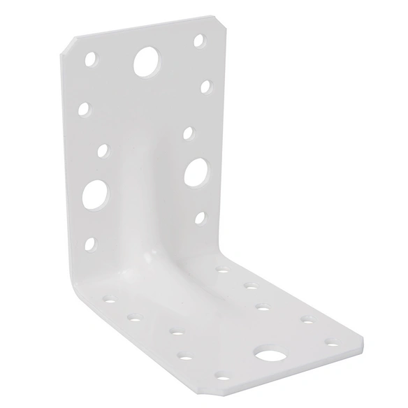 Schwerlast-Winkelverbinder mit Sicke, BxHxL: 90 x 65 x 90 mm, Stahl, 25 Stück