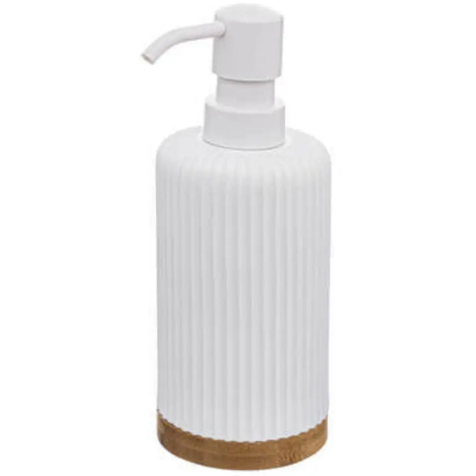 5Five Zeeppompje/dispenser - kunststeen - 270 ml - navulbaar