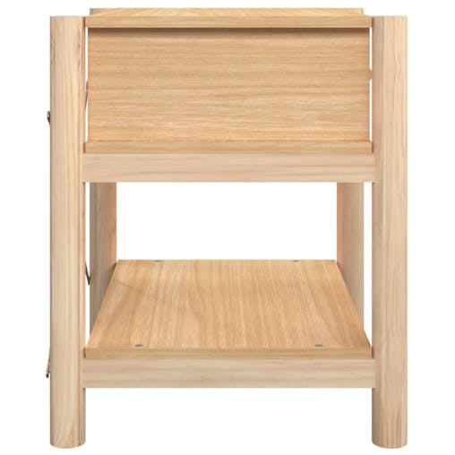 NNEVL Bedside Tables 2pcs 42x38x45 cm Engineered Wood