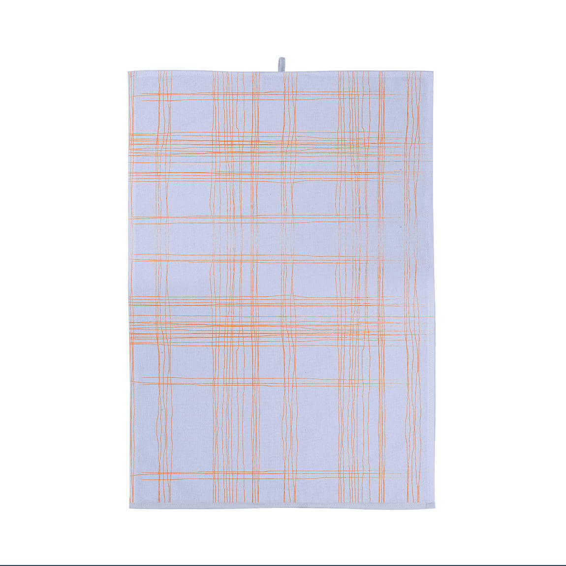 - torchon à motifs 100% coton bleu