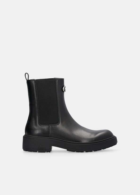 Stivaletti beatles in pelle