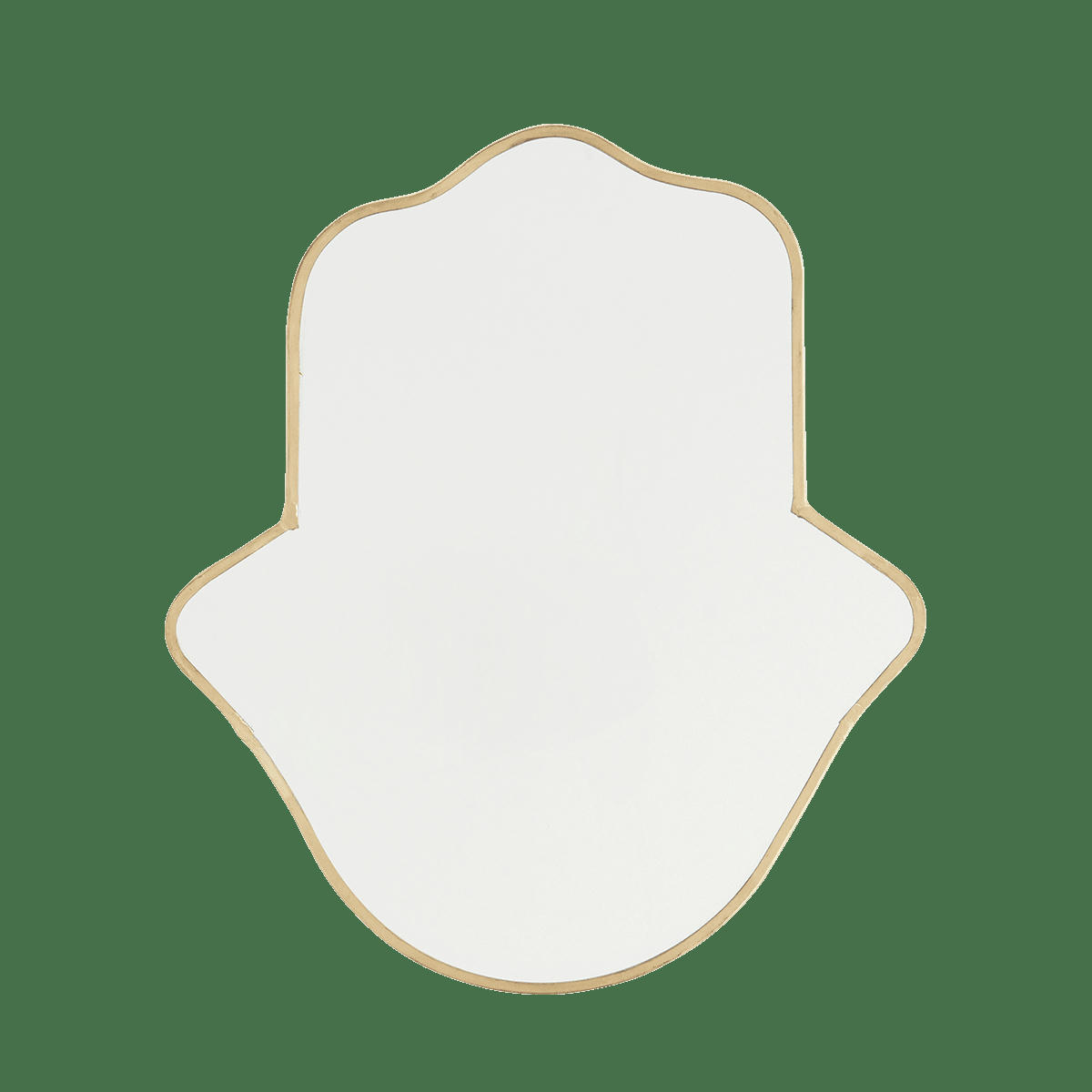 - Miroir suspendu or 26.5x30cm