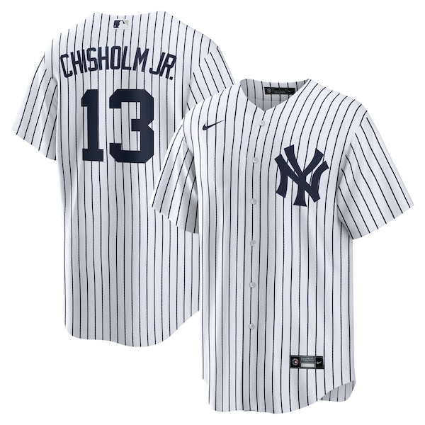 Jazz Chisholm Jr. New York Yankees Nike Home Replica Player Jersey - White