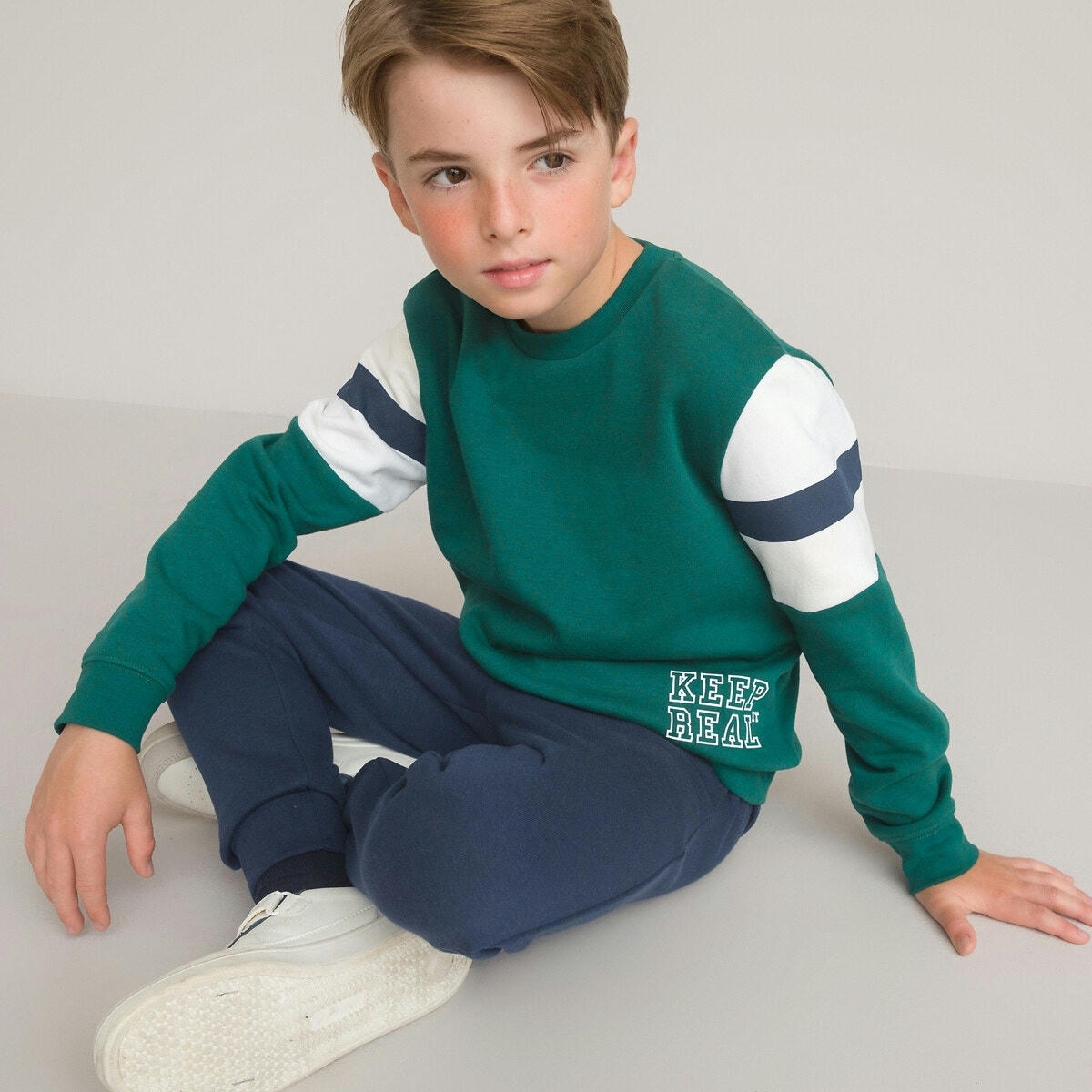 Ensemble 2 pièces sweat et pantalon molleton