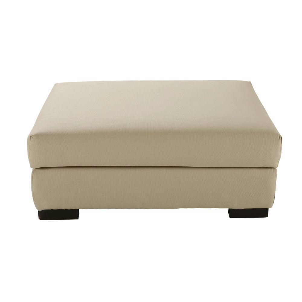 Terence - Pouf pour canapé modulable mastic