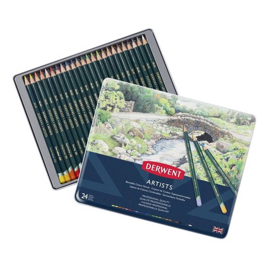 Derwent Artists Colour Pencils 24 Pack