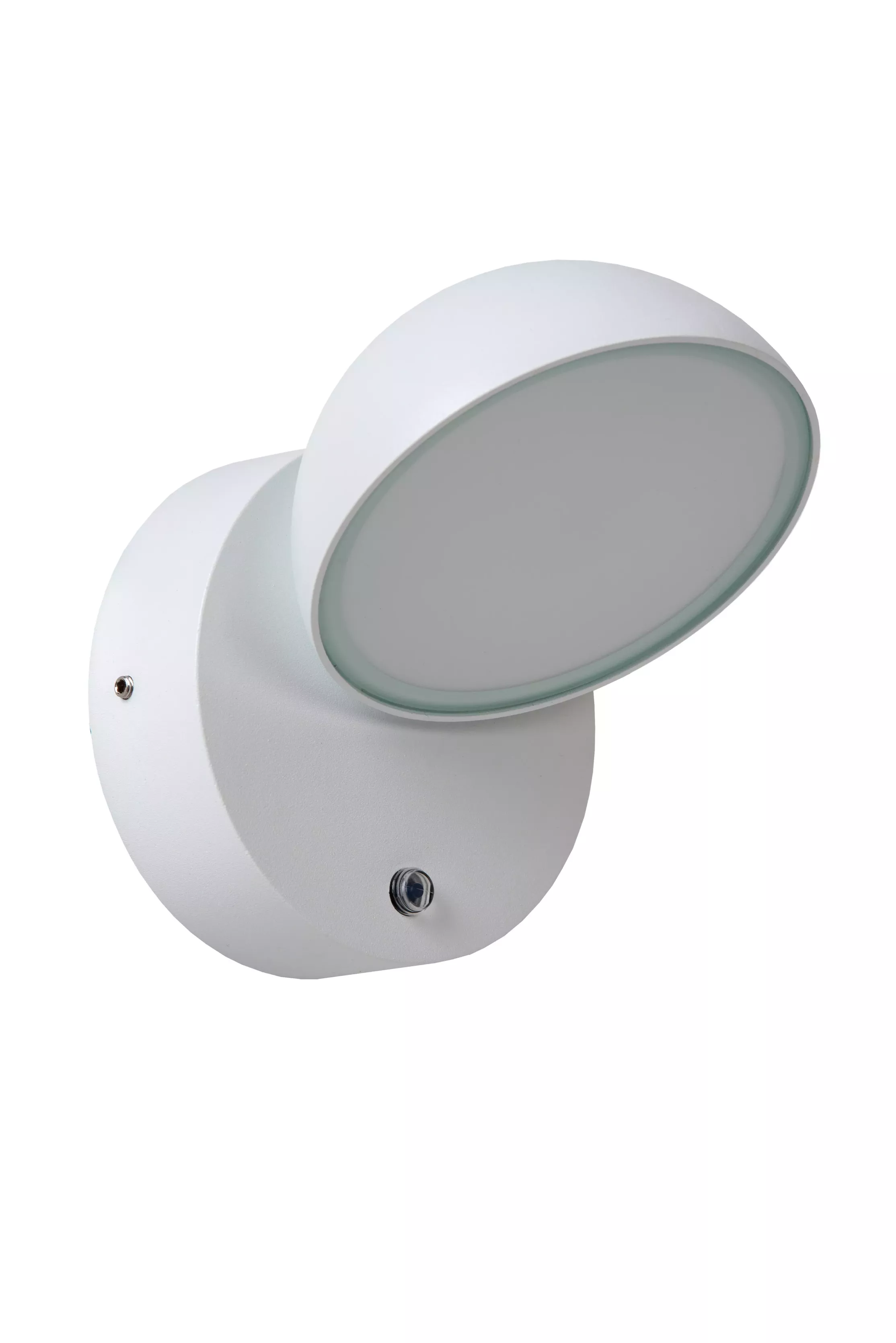 Kinkiet zewnętrzny FINN z czujnikiem biały LED 1x12W 1200lm IP54 Lucide