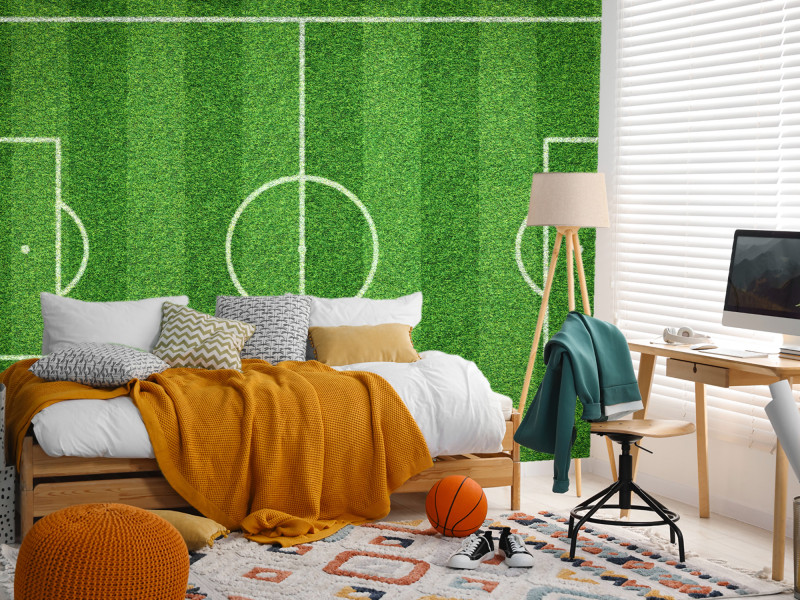Fototapeta Stadion z lotu ptaka 100x70cm