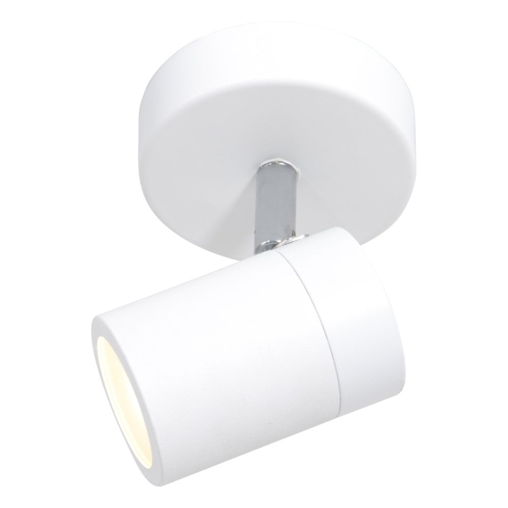Mexlite spot upround - 1 lichts - 10x 12 cm - wit