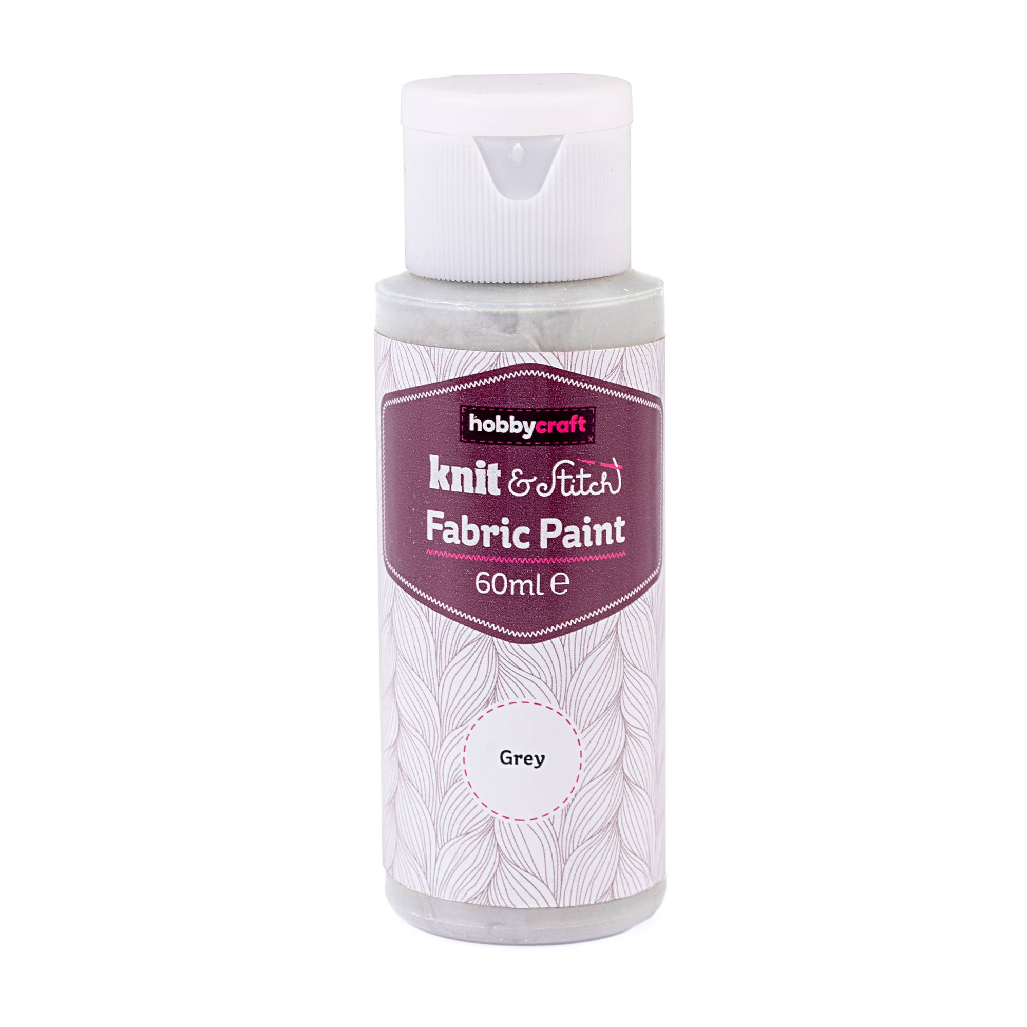 Grey Fabric Paint 60ml