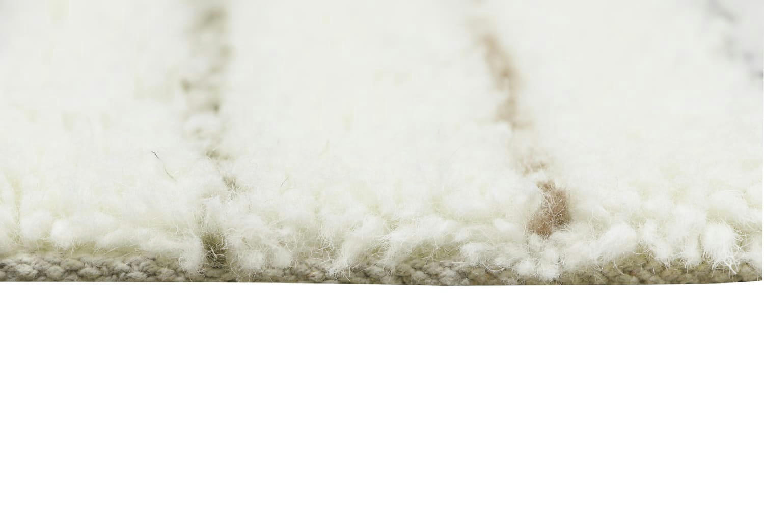 PINK NOSE SHEEP - Tapis lavable en laine grise 80 x 140