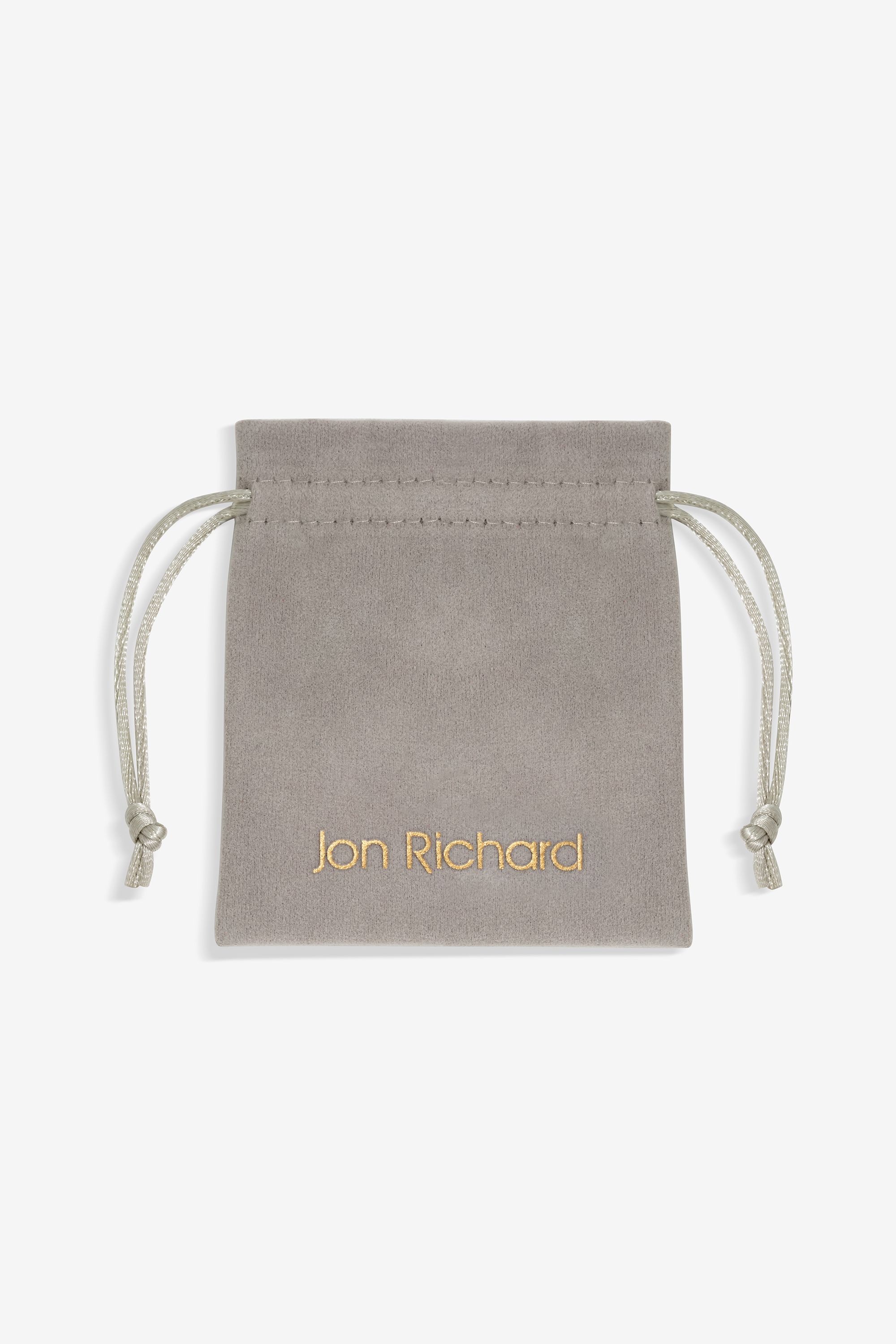 Jon Richard Gold Plated and Cubic Zirconia Leaf Bracelet
