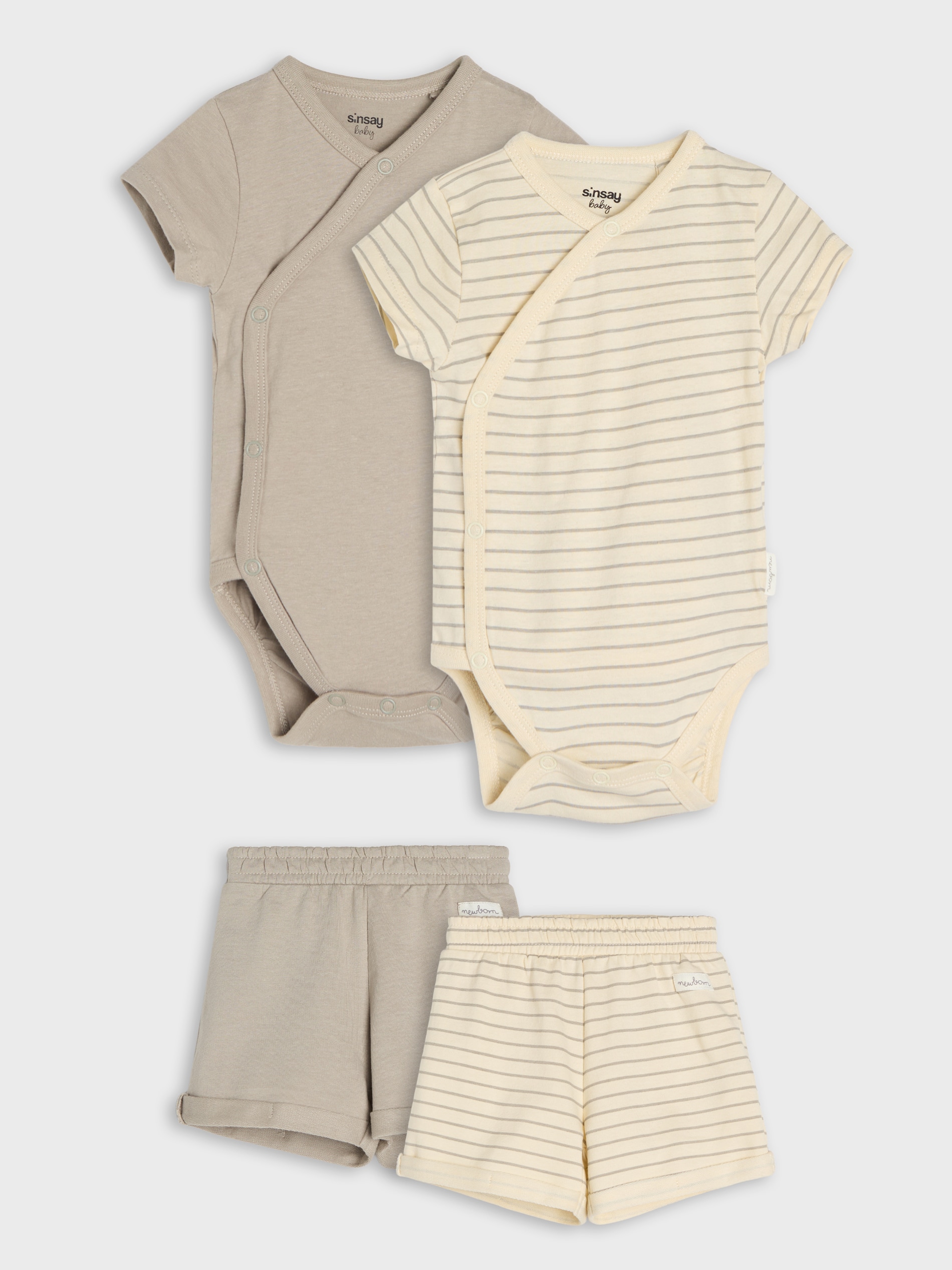 Komplet: body i szorty 2 pack
