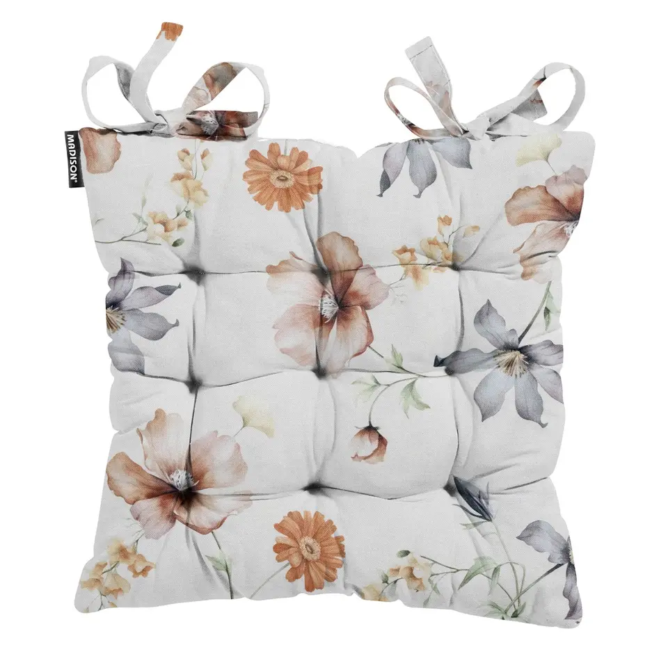 Madison - Zitkussen Toscane Florina natural - Ca. 46x46 cm - Set van 4