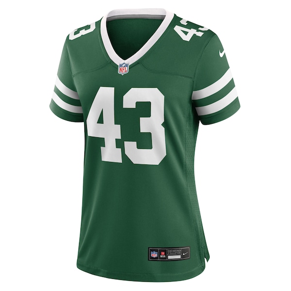Cam Jones New York Jets Nike Women's Team Game Jersey - Legacy Green