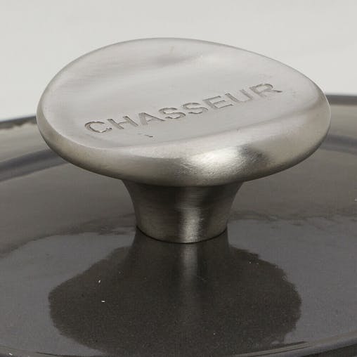 New Chasseur Oval French Oven 27Cm / 4 Litre Caviar - Made In France
