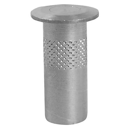 Gâche à ressort anti-poussière pour serrure diamètre 8mm laiton nickelé - IBFM - 475008N