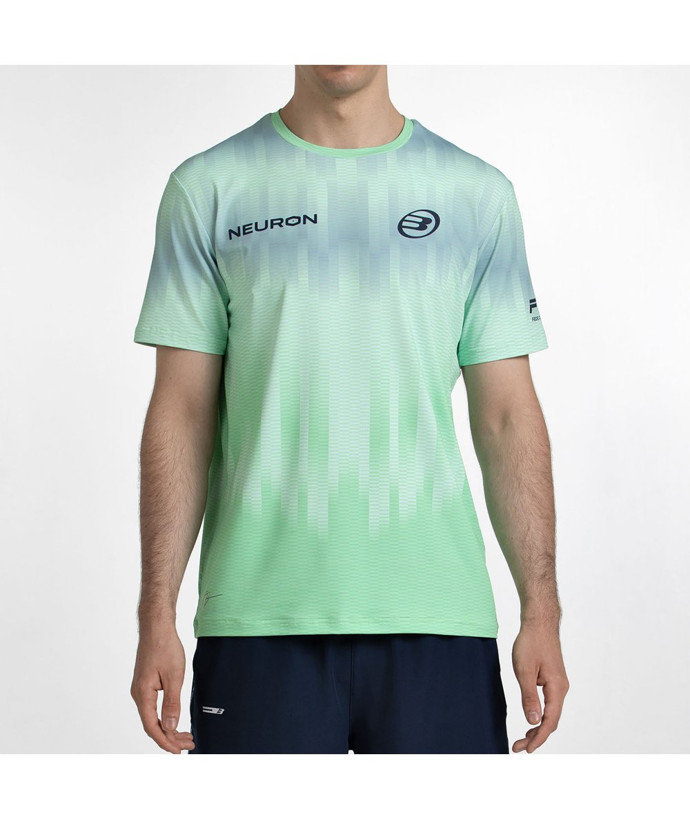 CAMISETA BULLPADEL CHINGOTTO 26V VERDE ACIDO