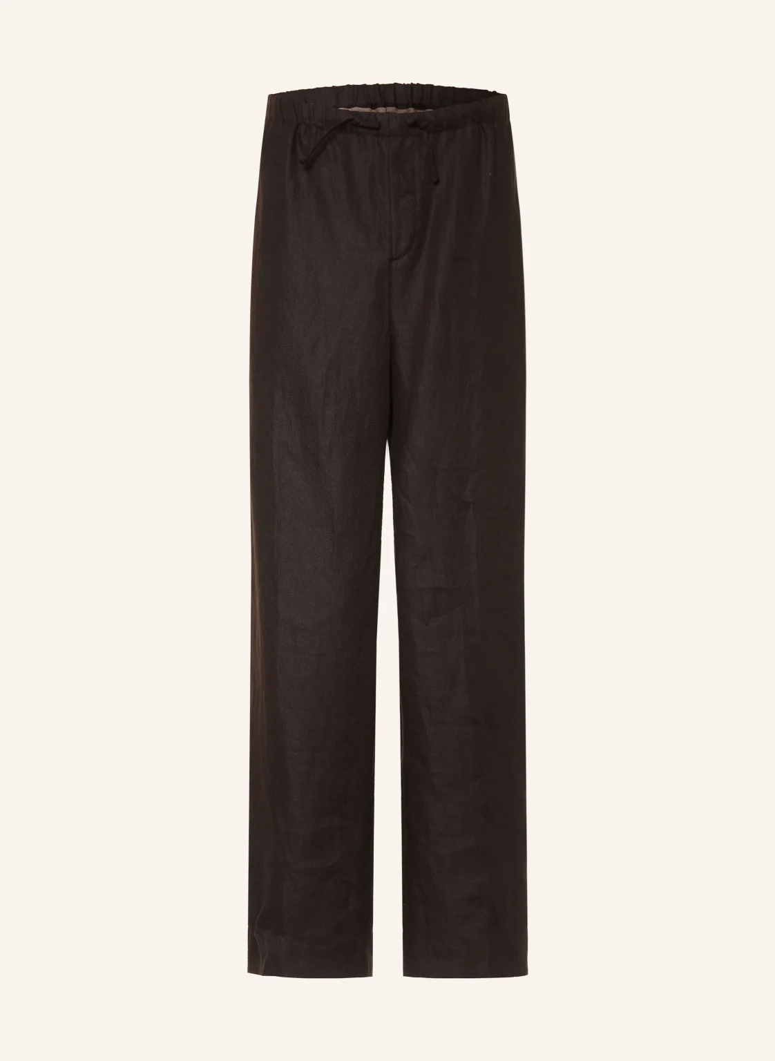BOSS Leinenhose Regular Fit im Jogging-Stil
