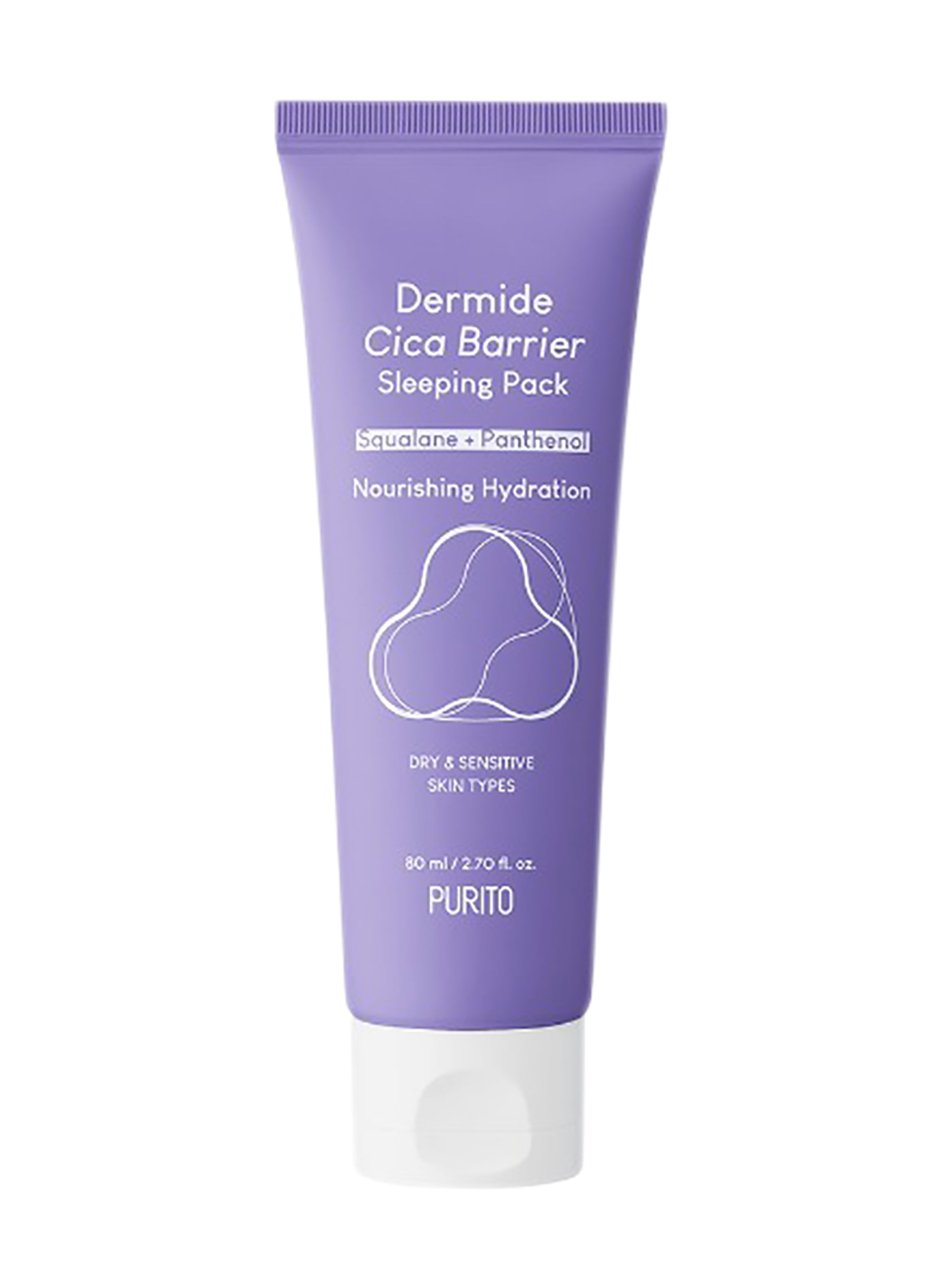 PURITO DERMIDE CICA BARRIER SLEEPING PACK