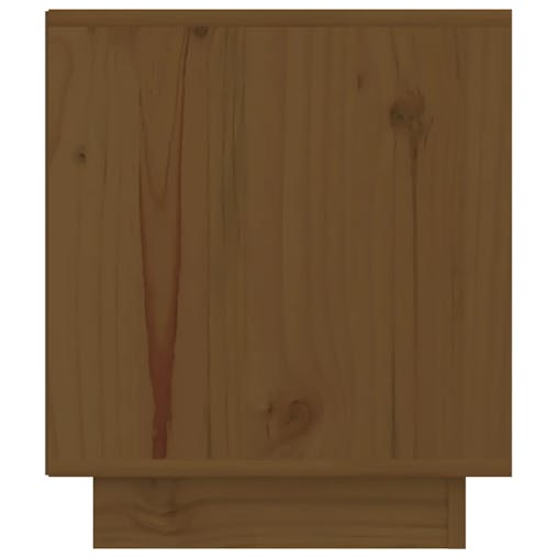 NNEVL Bedside Cabinet Honey Brown 40x34x40 cm Solid Wood Pine