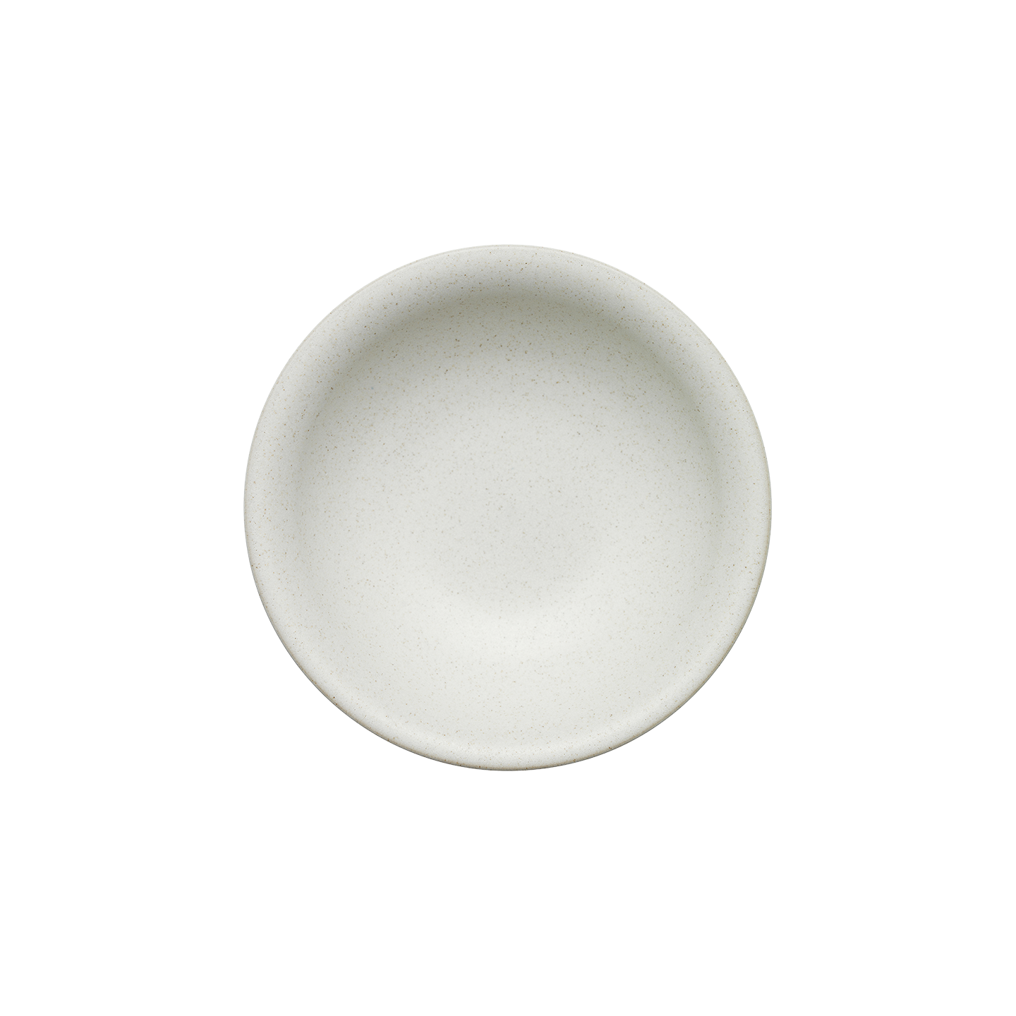Impression Cream Small Shallow Bowl