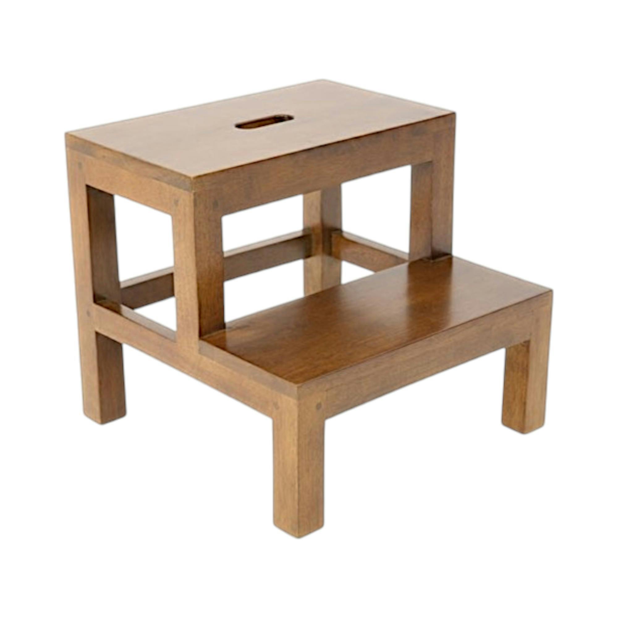 Tabouret Escalier Hévéa 40x40x36cm TRADITION