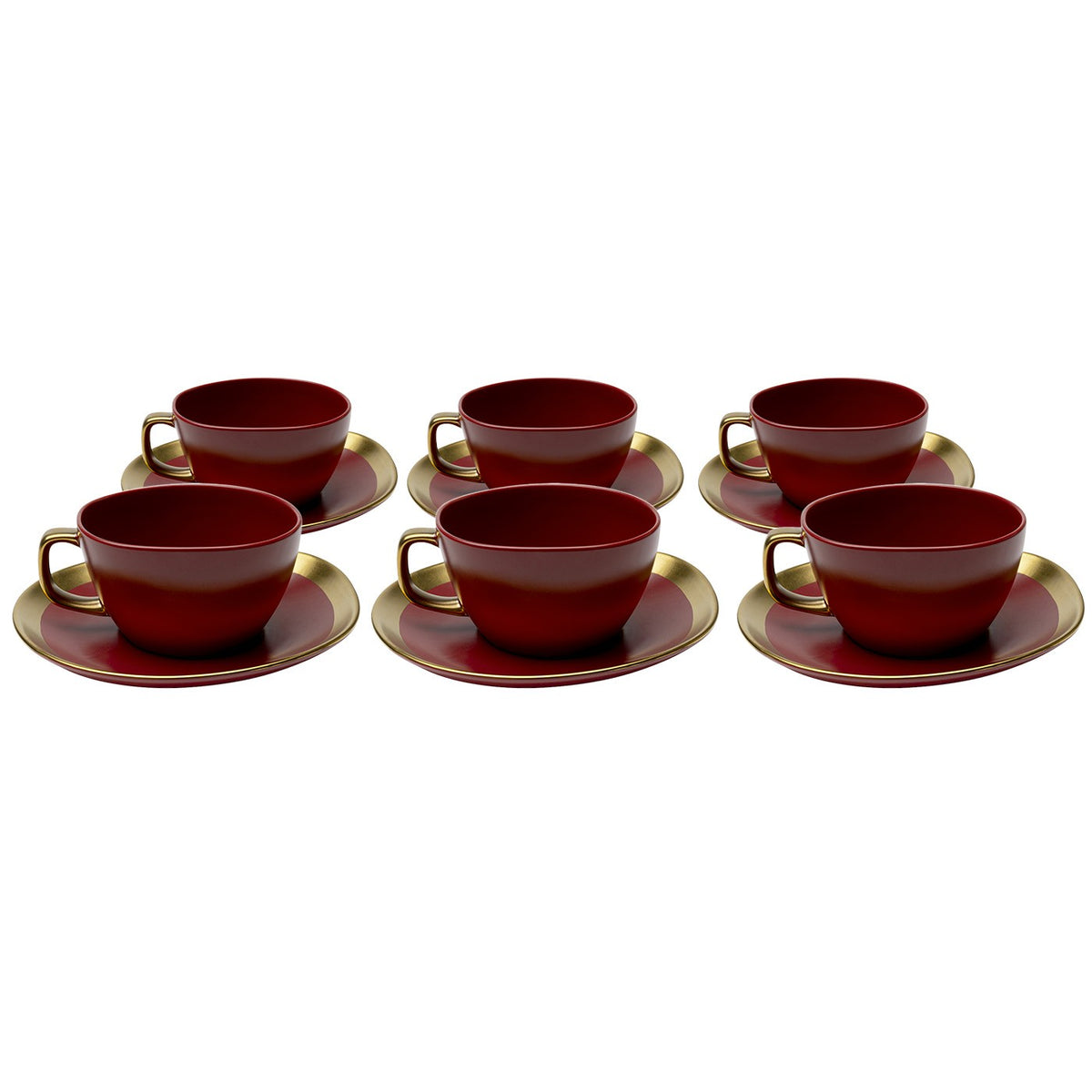 Kare Design Koffiekoppen Vibrations rood (6/set)