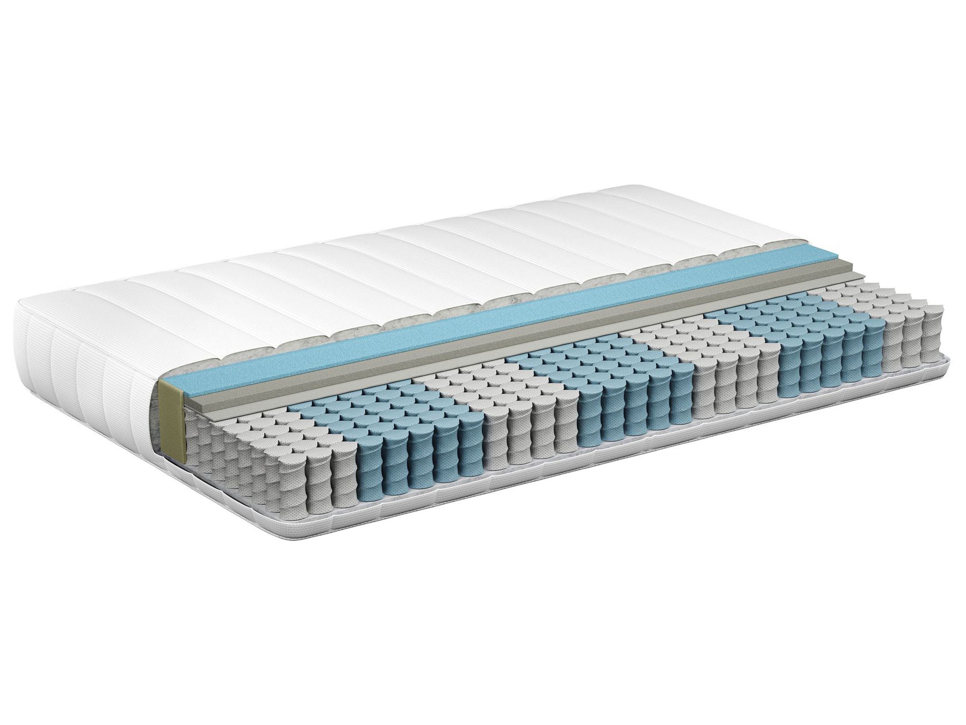 Memory Foam Pocket Spring Mattress BREEZ H3/4 Firm 120 x 200 cm (EU Small Double)