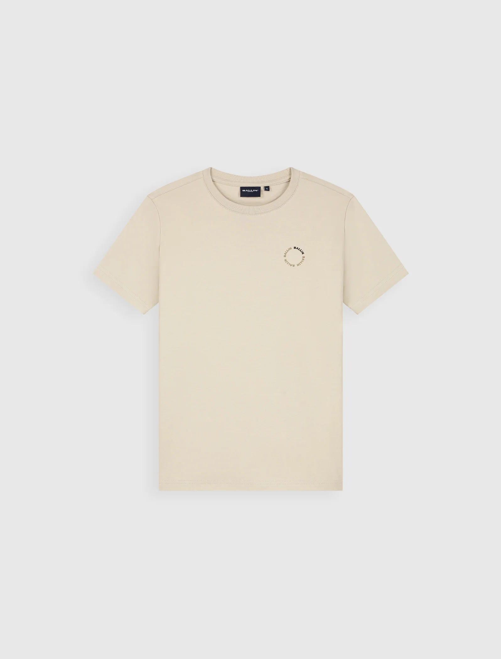Junior Circle Logo T-shirt | Taupe