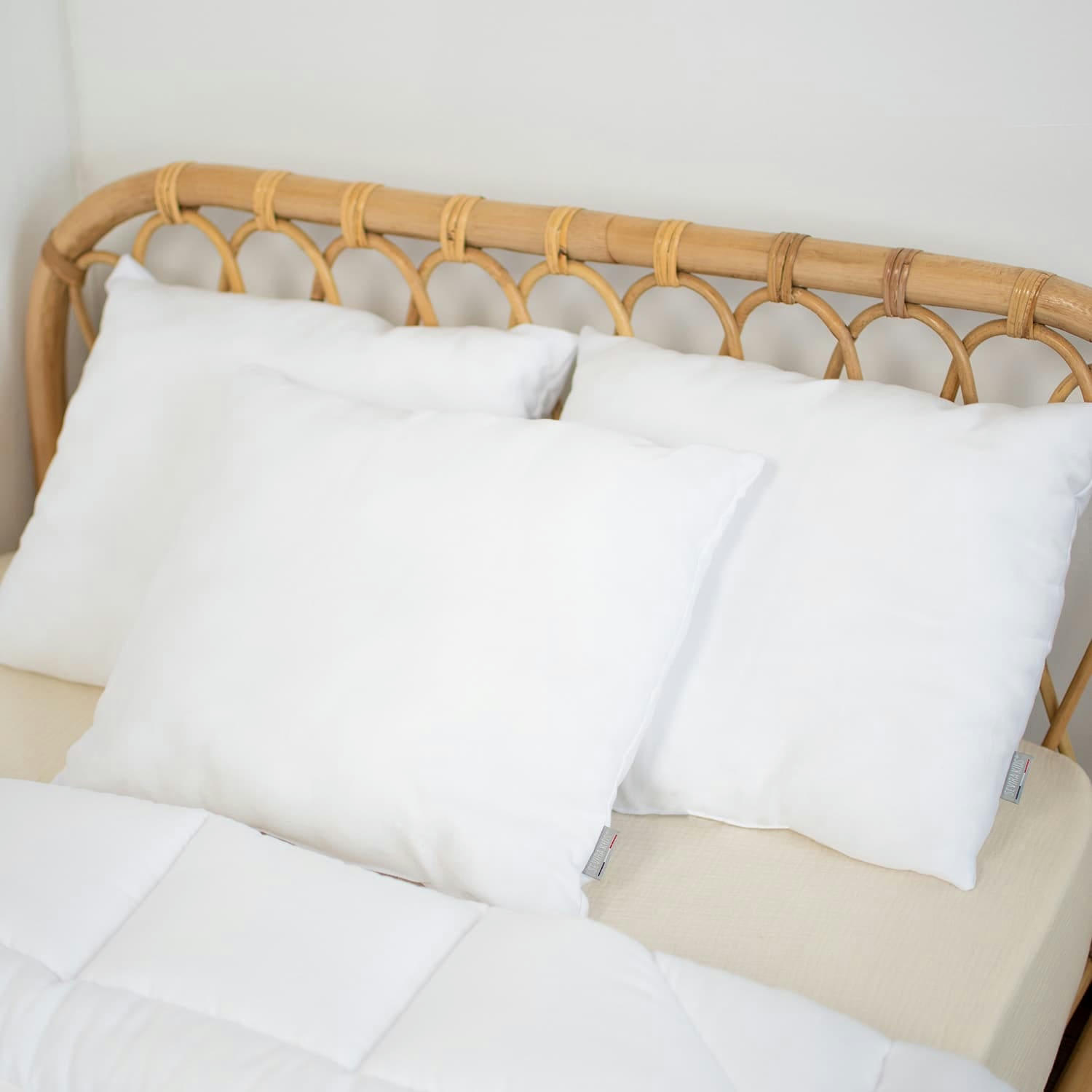 - Oreiller en coton moelleux 35 x 40cm