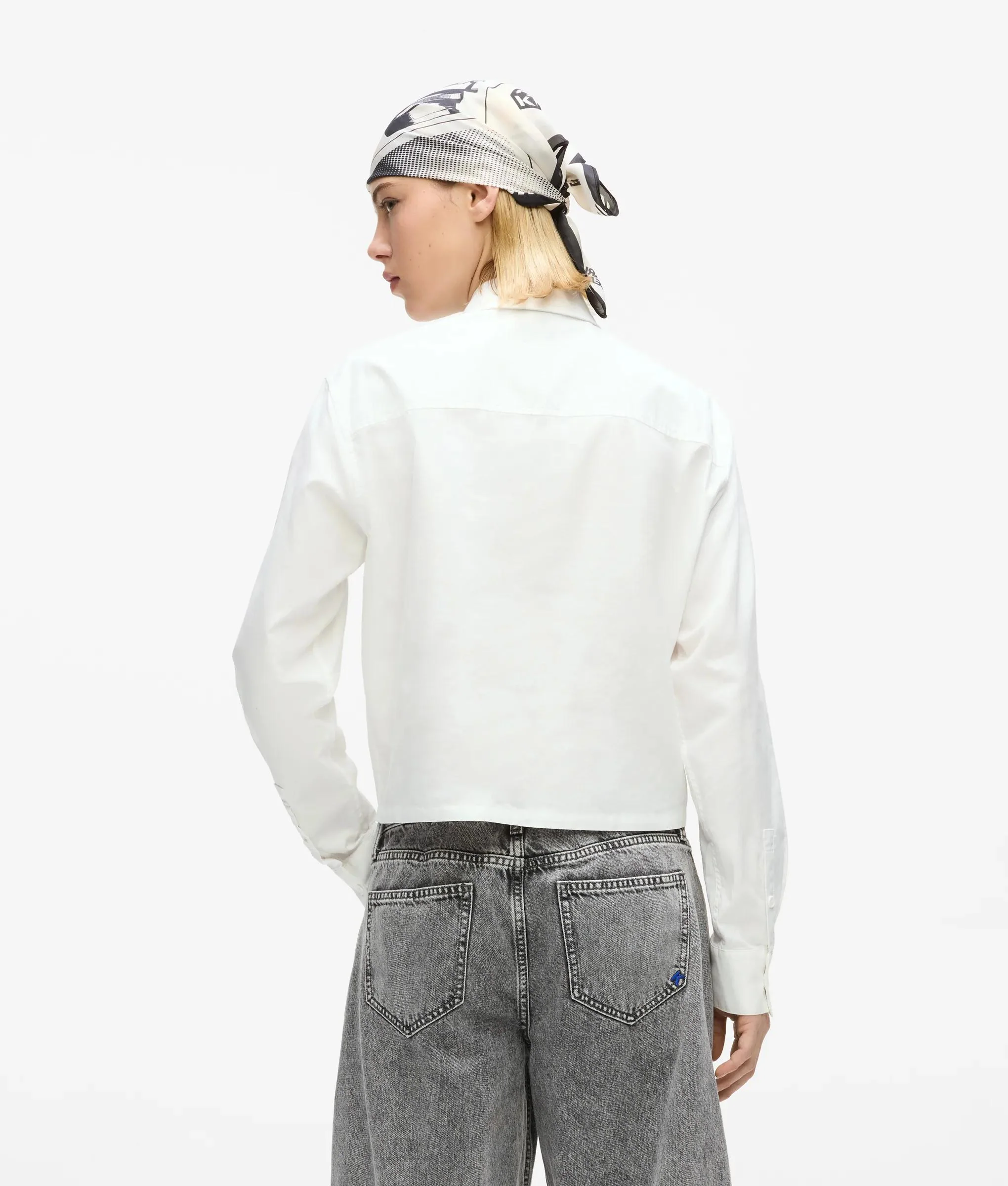 Chemise Oxford avec logo