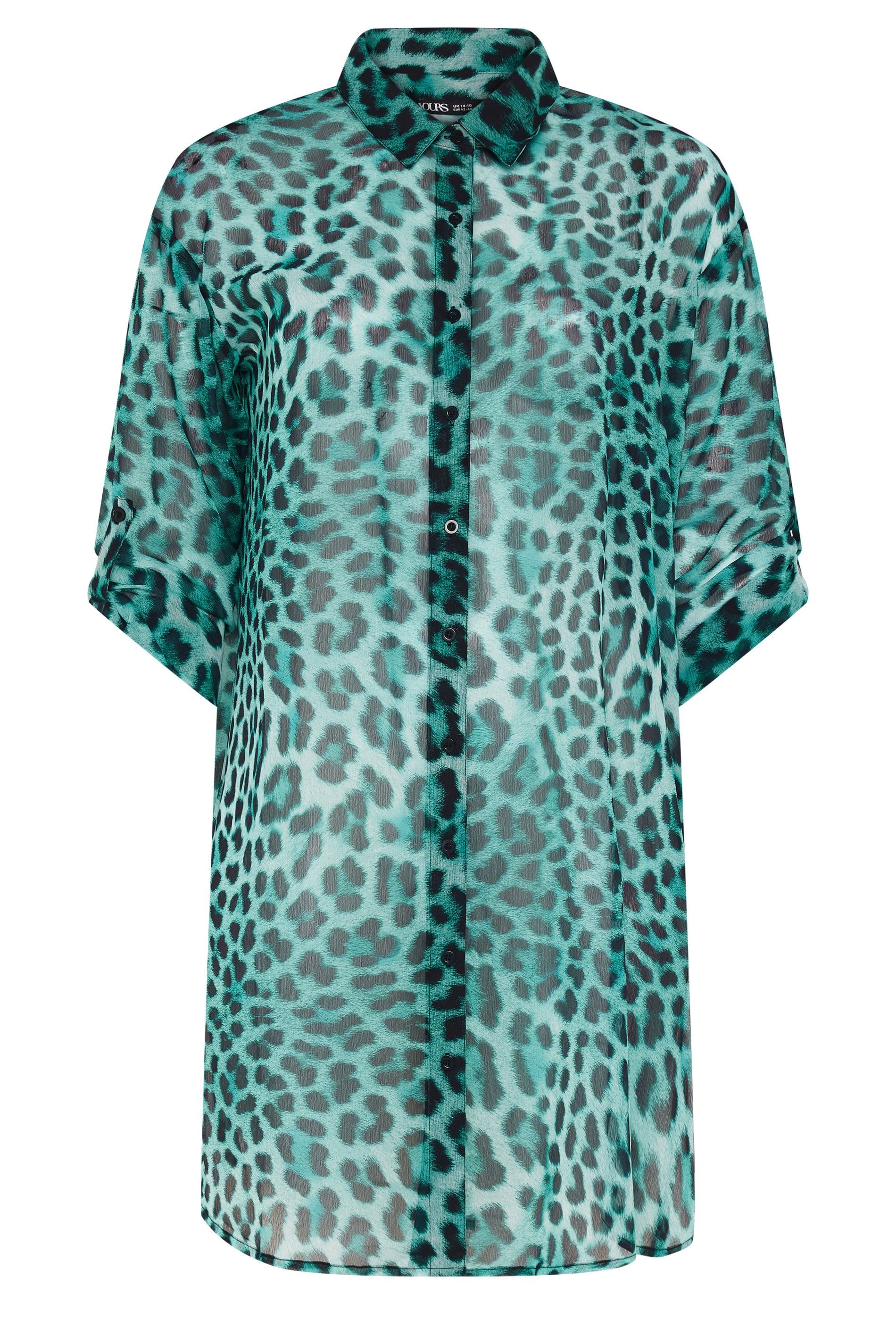 Yours Leopard Print Cover Up