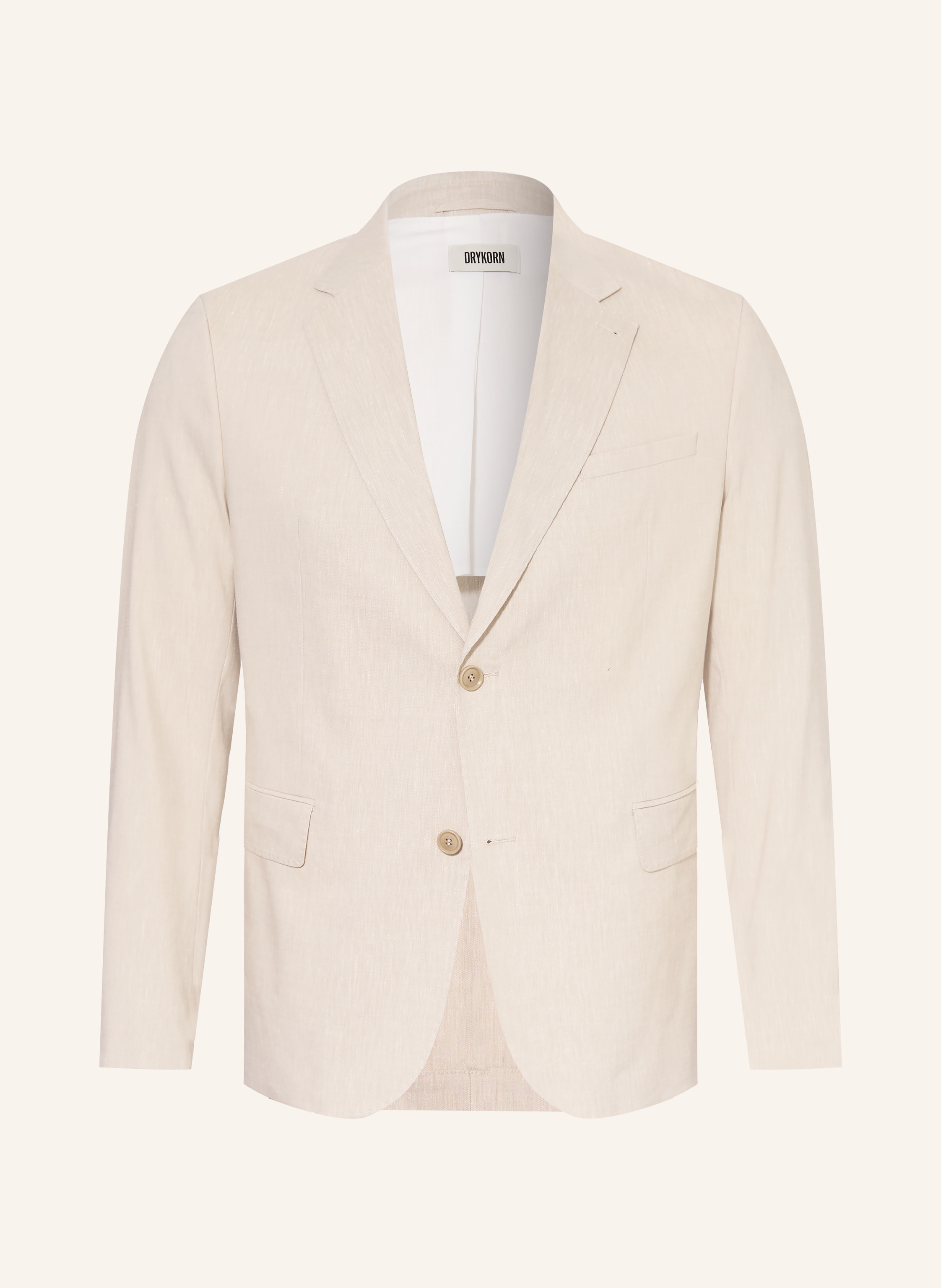 DRYKORN Anzugsakko YAMES Slim Fit mit Leinen