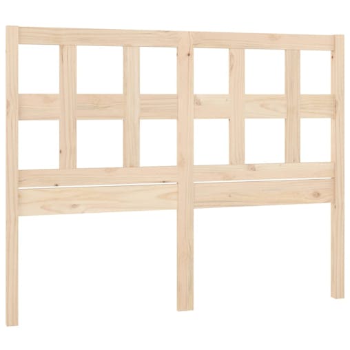 NNEVL Bed Headboard 185.5x4x100 cm Solid Wood Pine