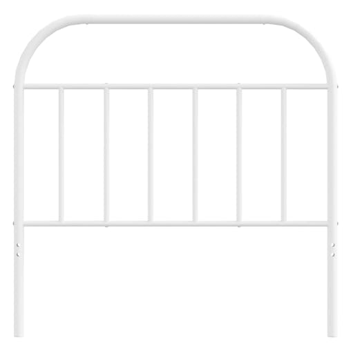 NNEVL Metal Headboard White 107 cm