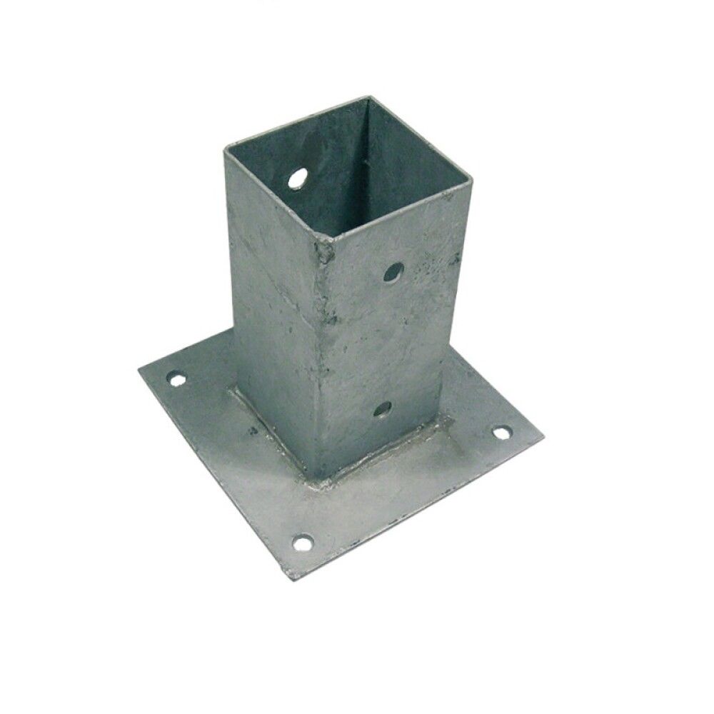 STOLPEFOT NSH VARMGALVANISERT 46X46MM