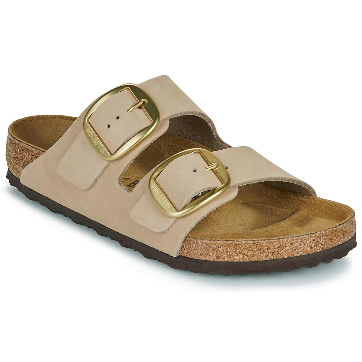 BIRKENSTOCK - Arizona Big Buckle - Nubuck / Beige / Regular
