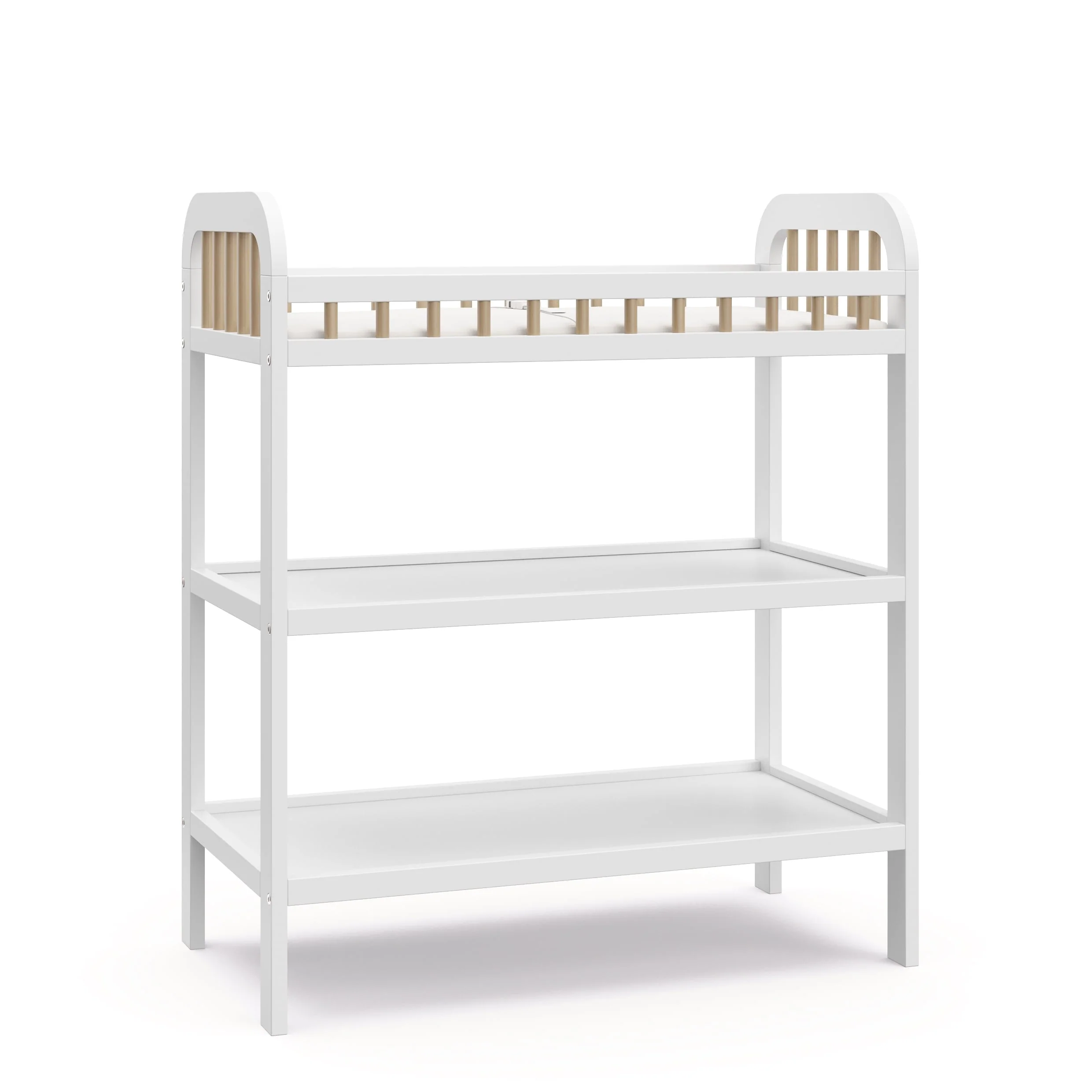 Storkcraft Pasadena Changing Table with Water-Resistant Changing Pad