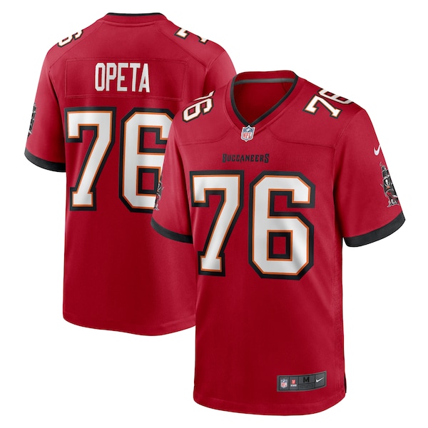 Iosua Opeta Tampa Bay Buccaneers Nike  Game Jersey -  Red