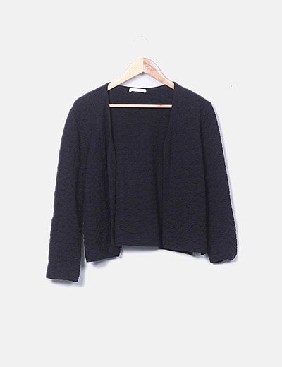 Camaïeu Textured black jacket