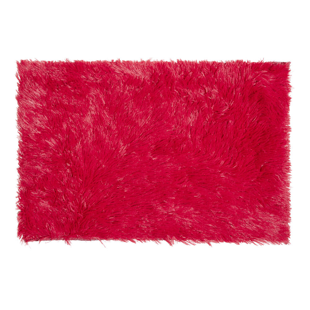 Tapis descente de lit long poil 40x60cm (4 modèles)
