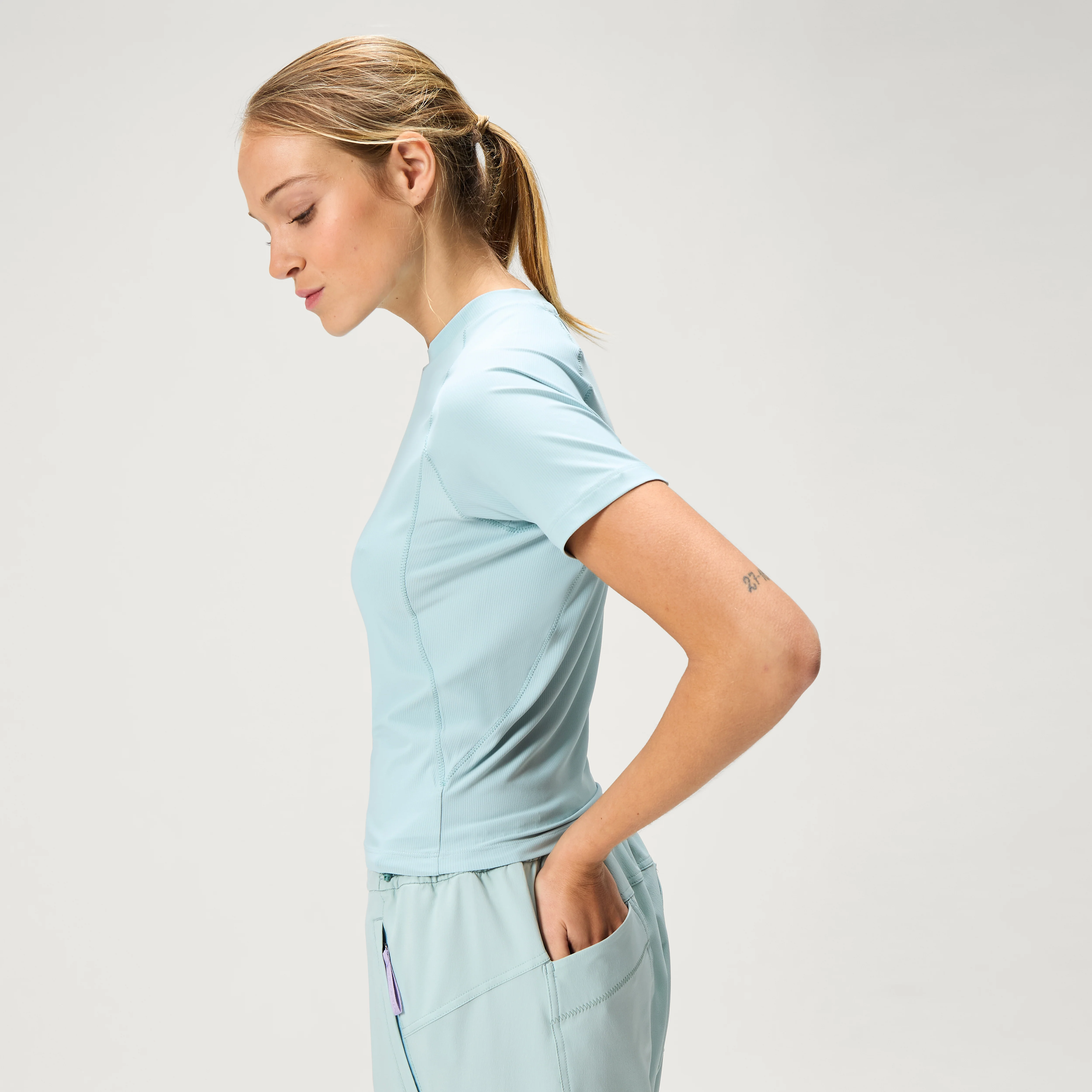 Women's SulTrac S/S Tee - Cloud Blue