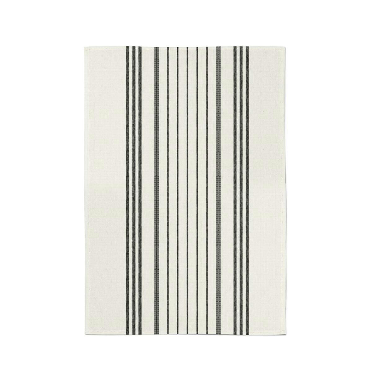 BERRAIN - Torchon coton Blanc 50x70 cm