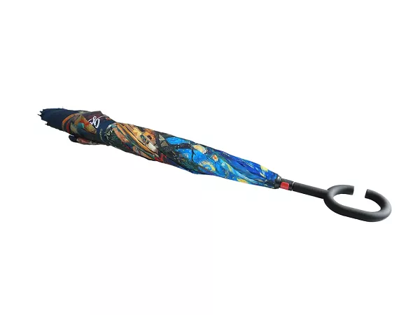 Parasol odwrotnie otwierany 80 cm Carmani - Vincent van Gogh 33.021-7252
