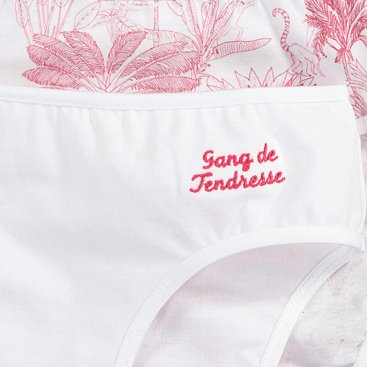 Lot de 2 culottes en coton fabriquées en France