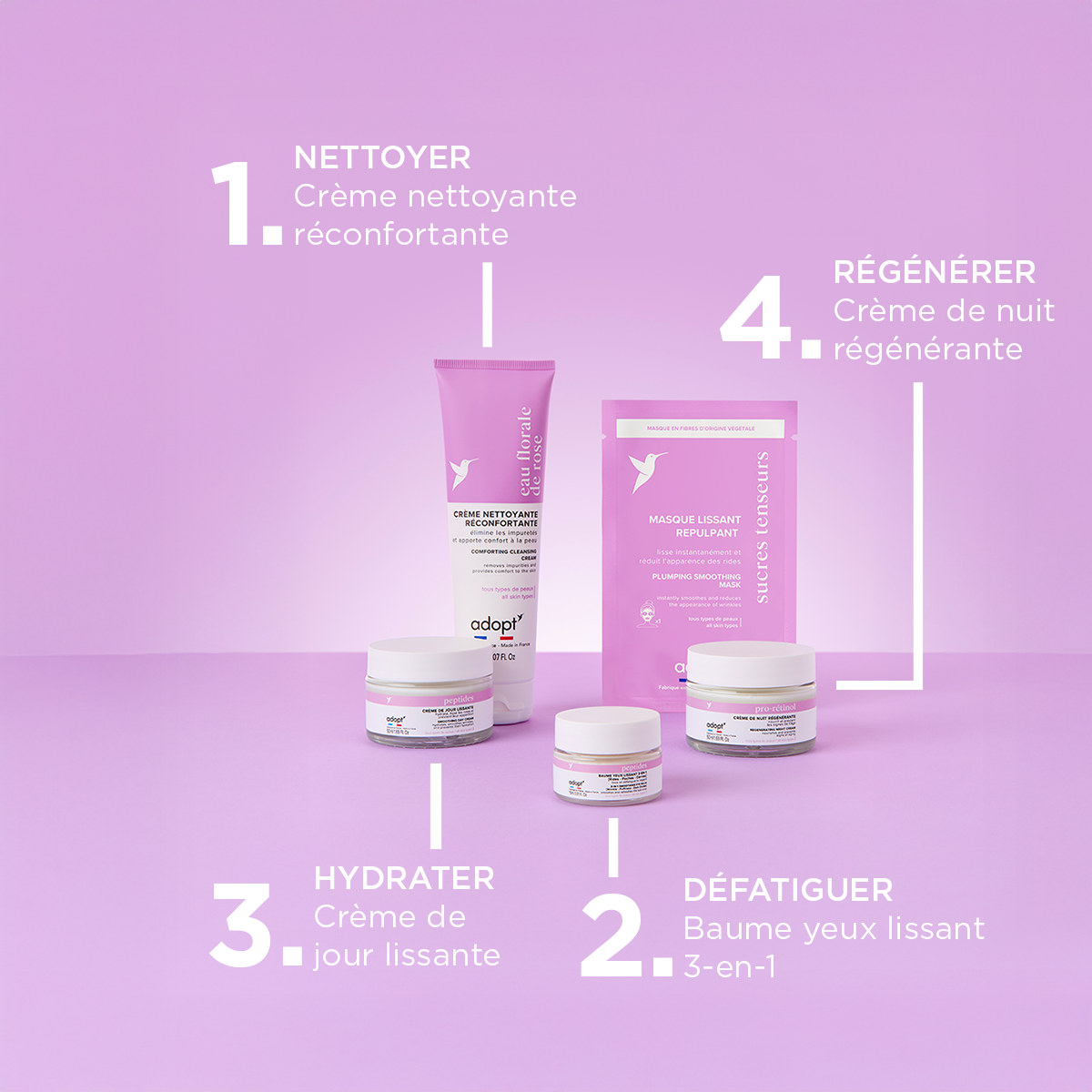 Lissante & RepulpanteMasque Lissant Repulpant 14 ml aux sucres tenseurs, lisse instantanément et réduit l'apparence des rides